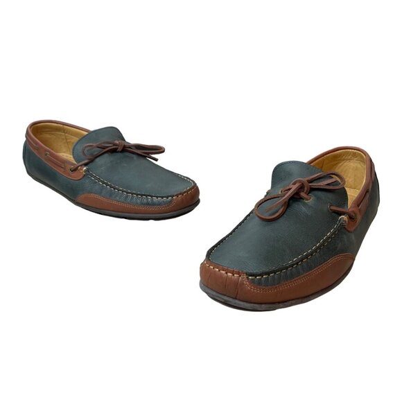 G.H  Bass & Co. Men’s Navy Blue Bass Lucca On Board Loafers Sz 13M - NWB - Picture 2 of 11